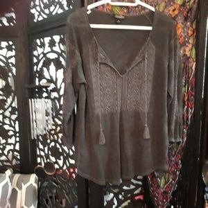 Lucky brand women's boho top